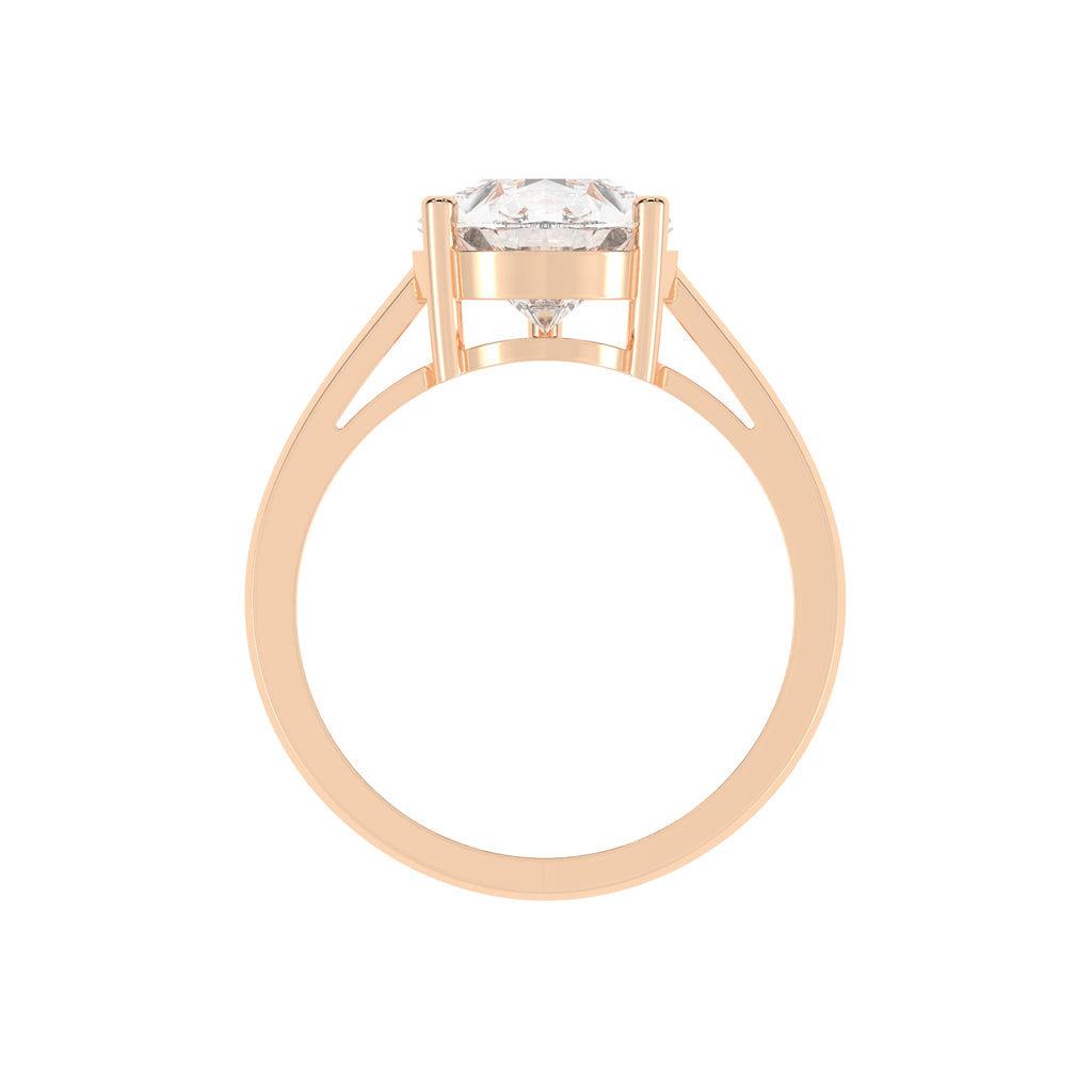 Elysia Pear Diamond Ring