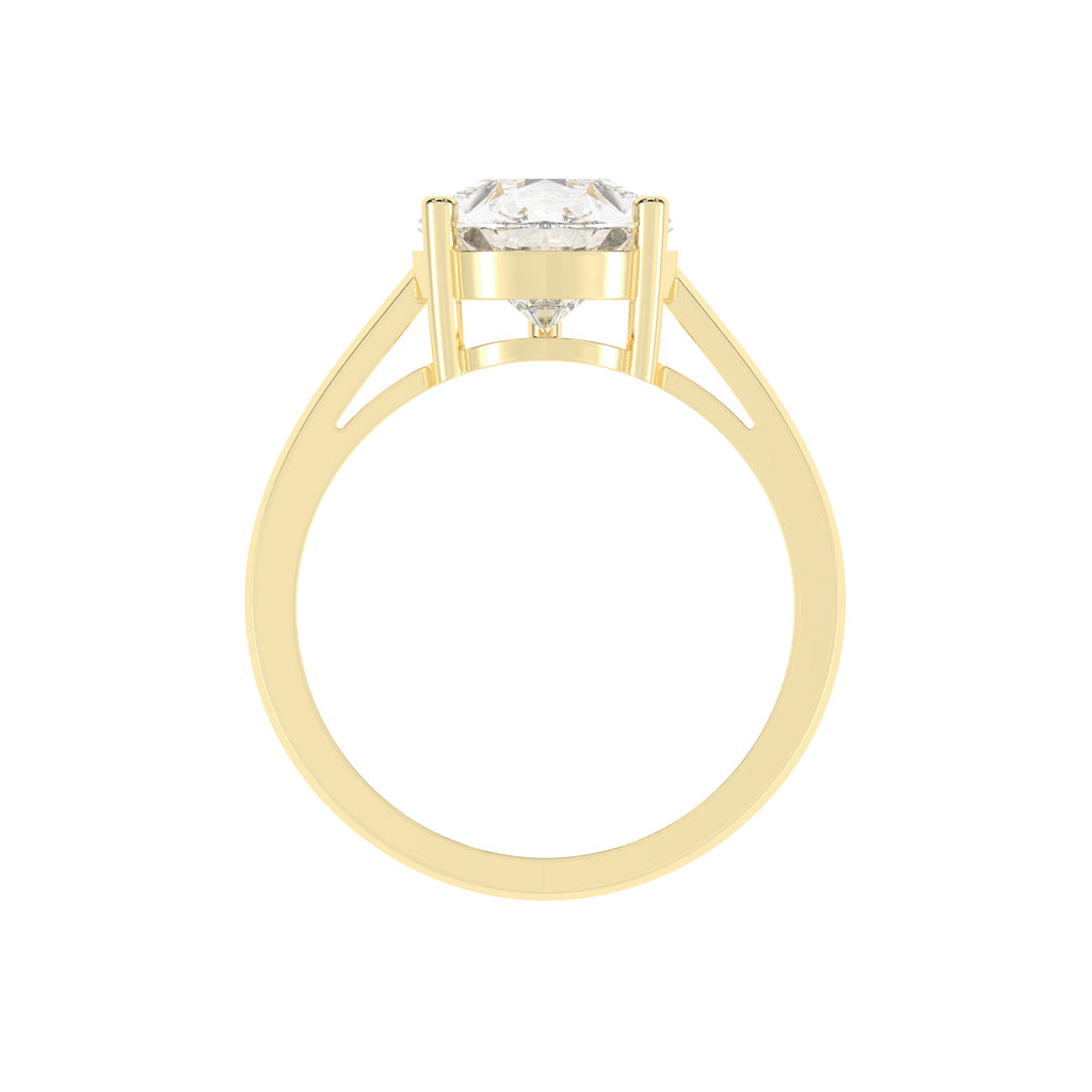 Elysia Pear Diamond Ring