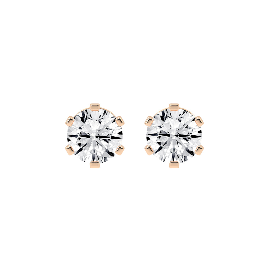 Vertex Sparkle Triangle Frame Earrings