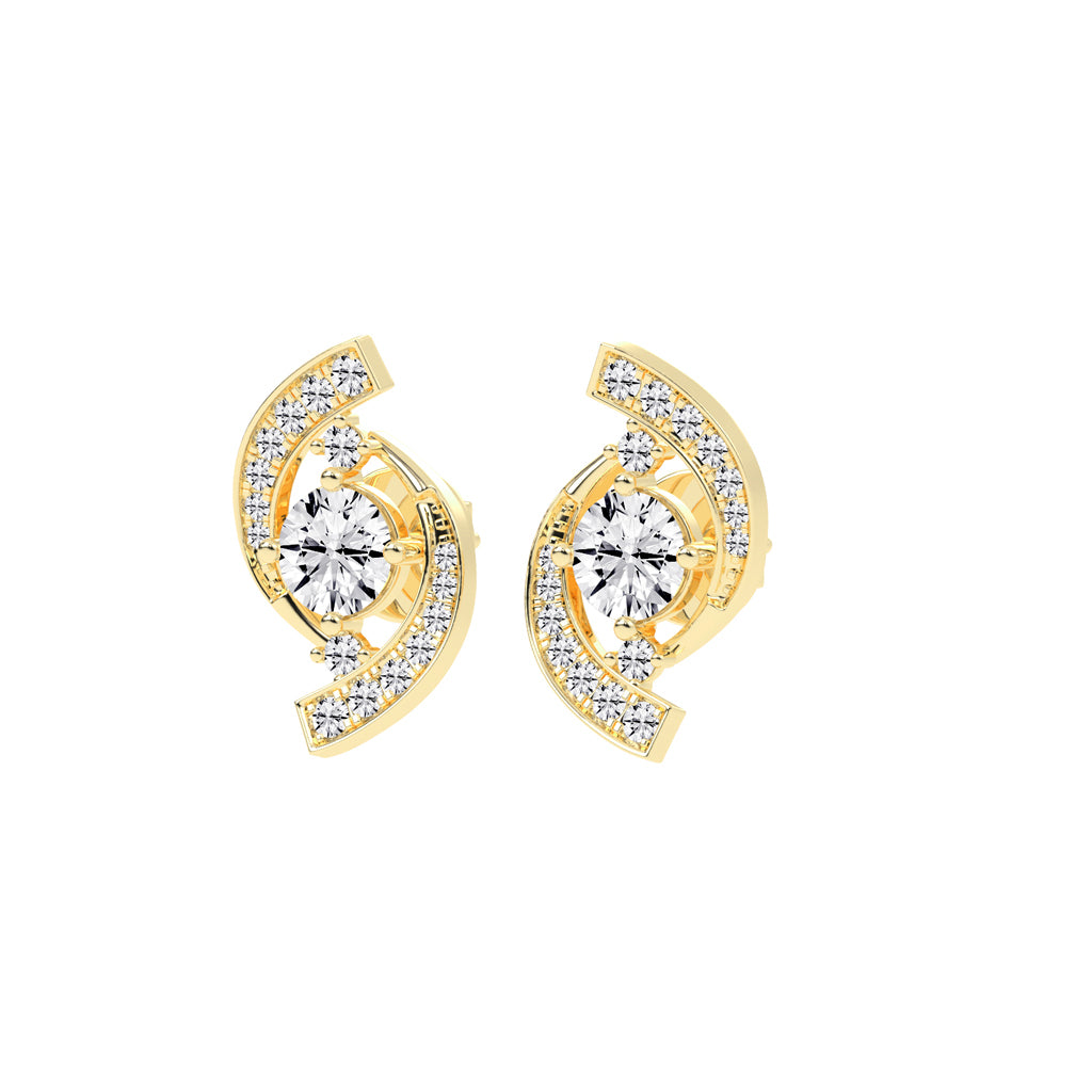 Galactic Swirl Radiance Earrings