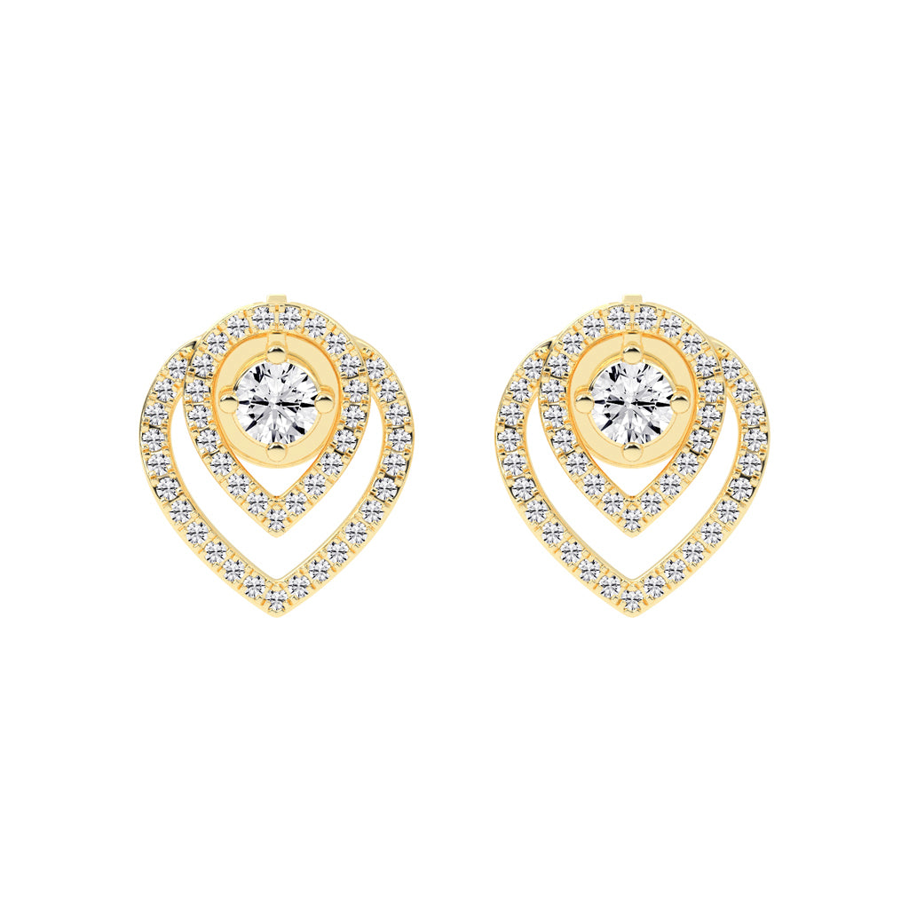 Dual Drop Radiance Studs