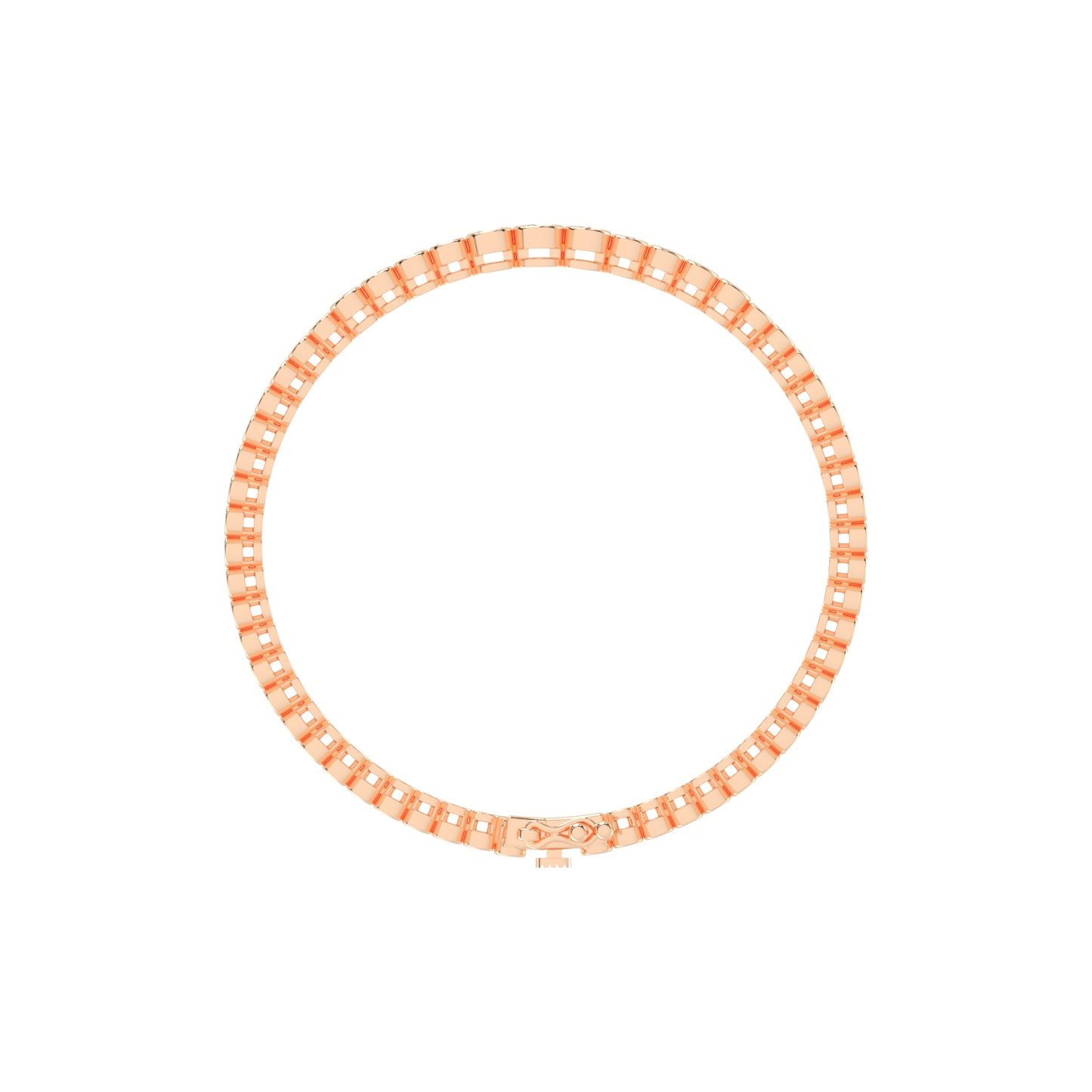 Livia 125Ct Bezel Round Cut Tennis Lab Diamond Bracelet