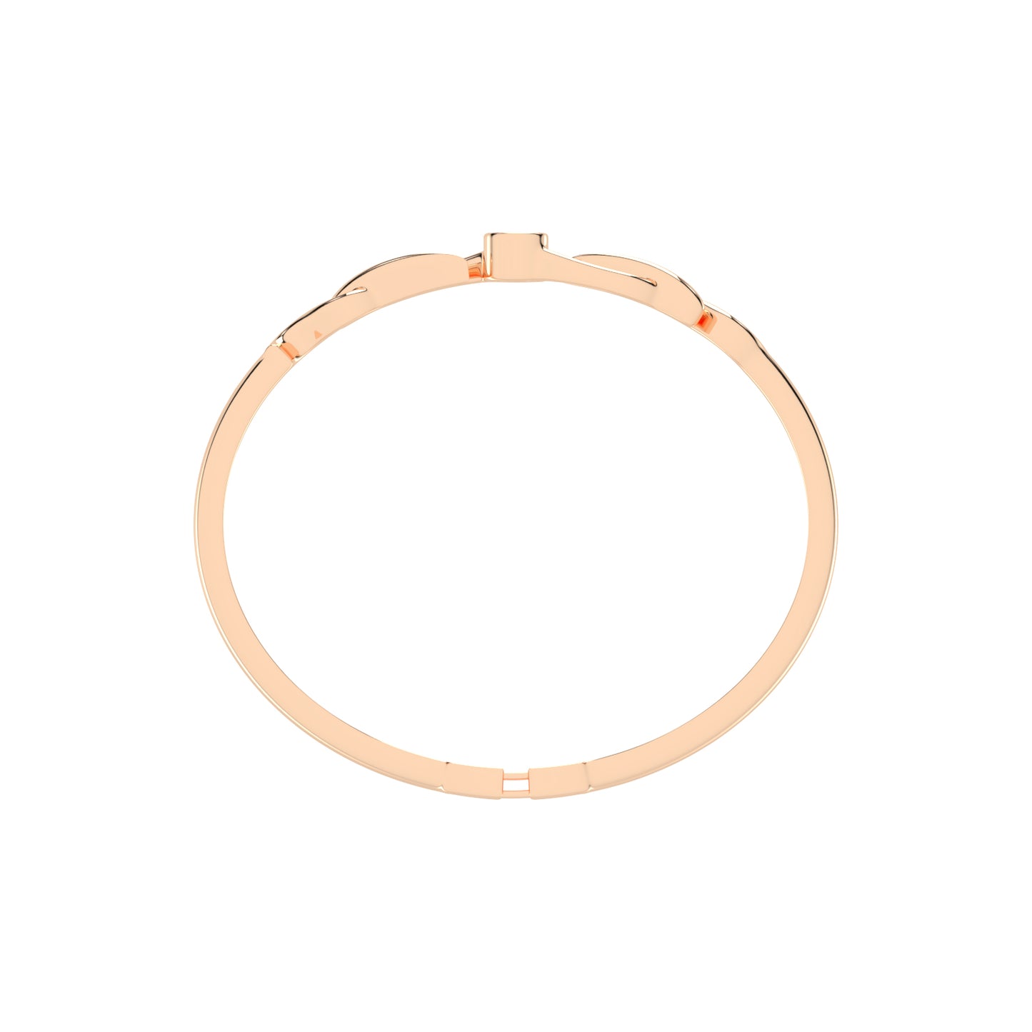 Vellia 050Ct Single Round Cut Kada Lab Diamond Bracelet