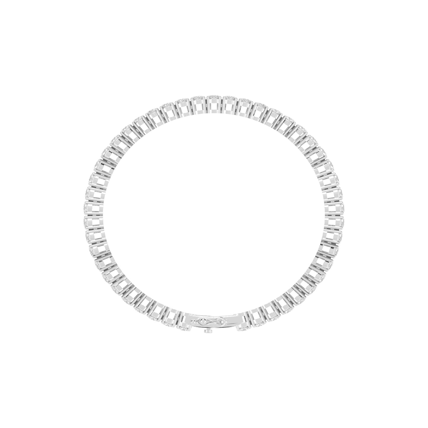 Vivara 45Ct Standard Round Cut Tennis Lab Diamond Bracelet