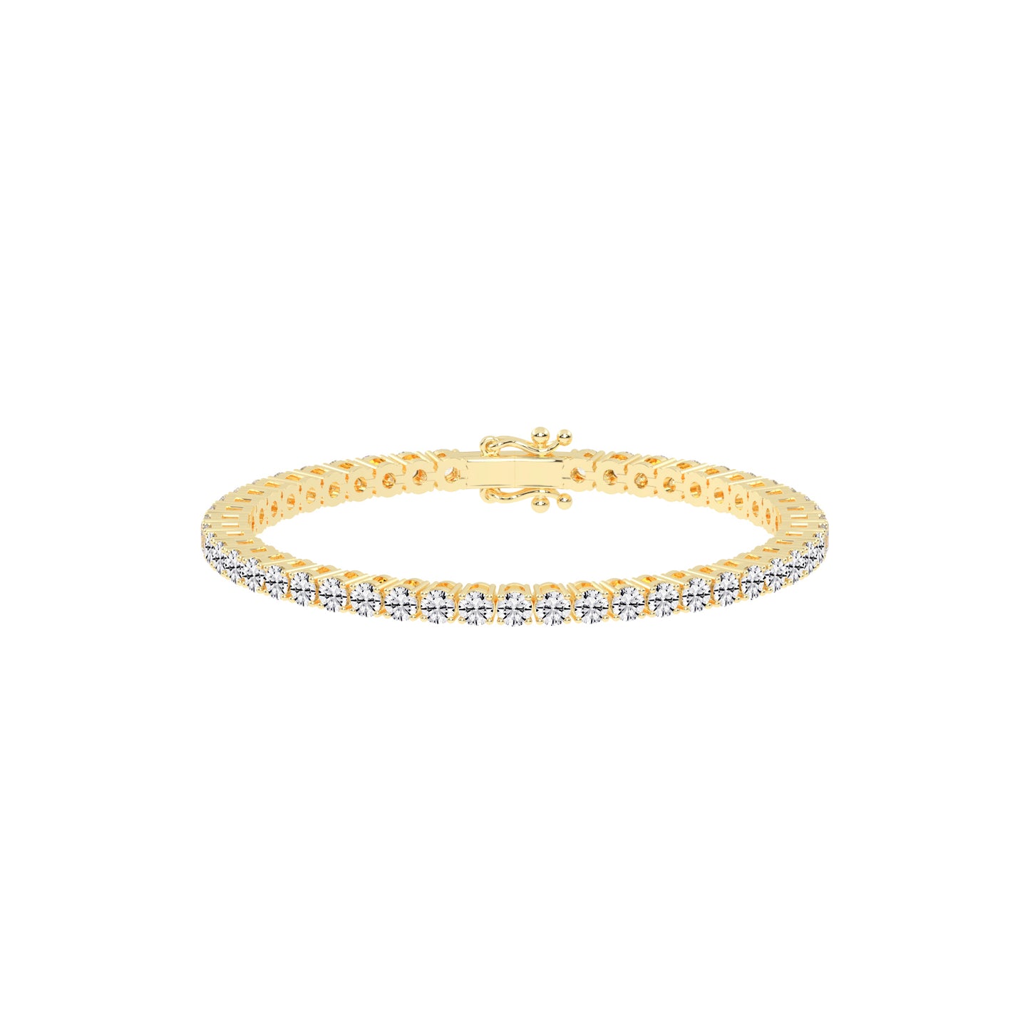 Vivara 45Ct Standard Round Cut Tennis Lab Diamond Bracelet