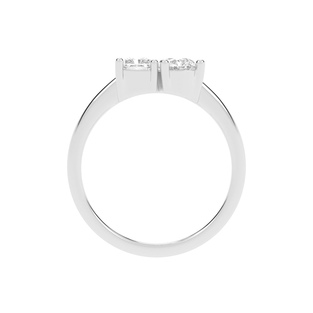 The Converging Radiance Diamond Ring