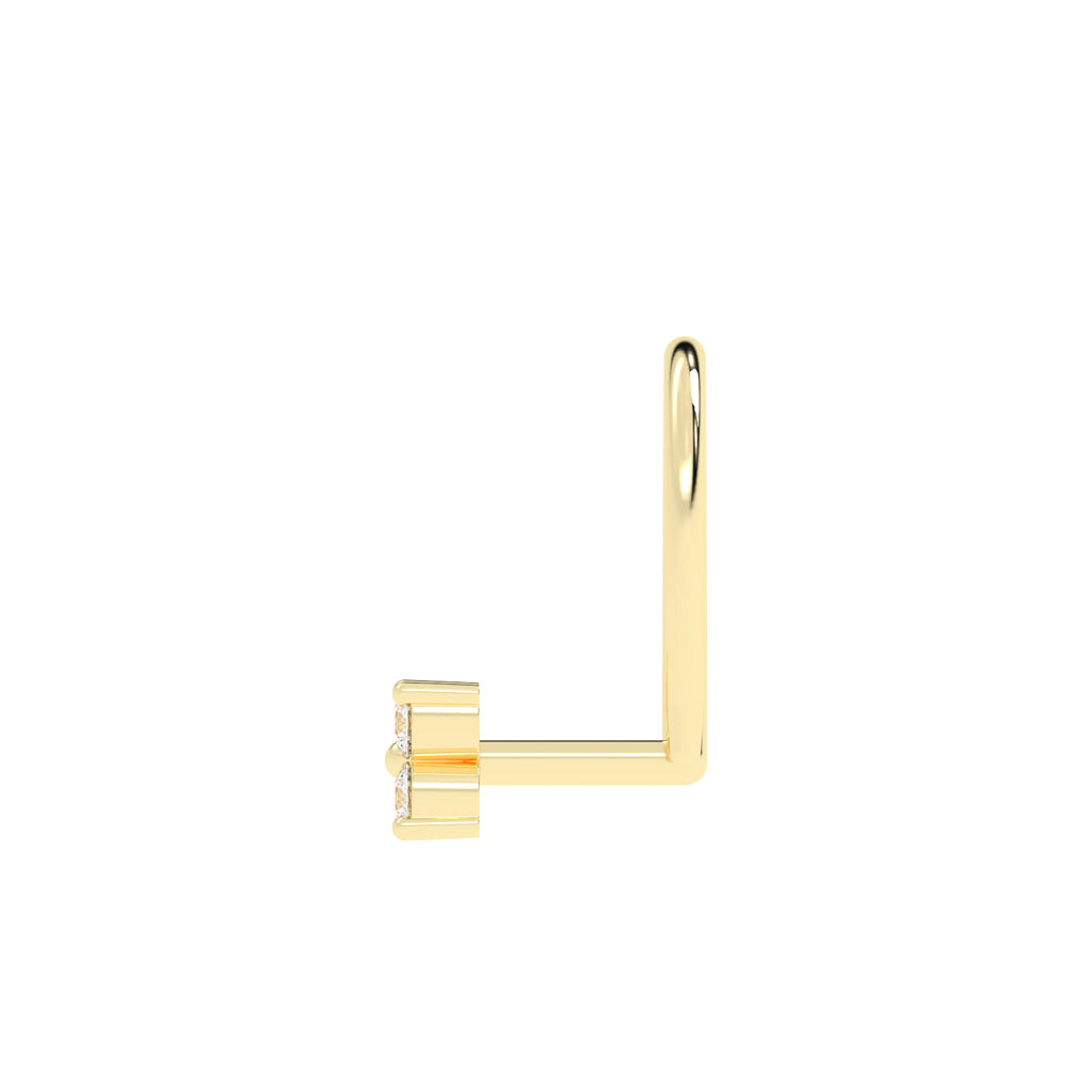 Charvika Bloom Cluster Diamond Nose Pin