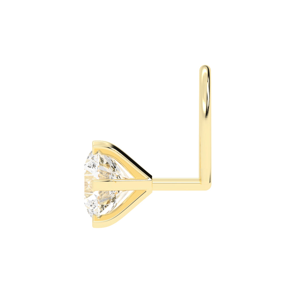 SolitaireSplendour Diamond NosePin