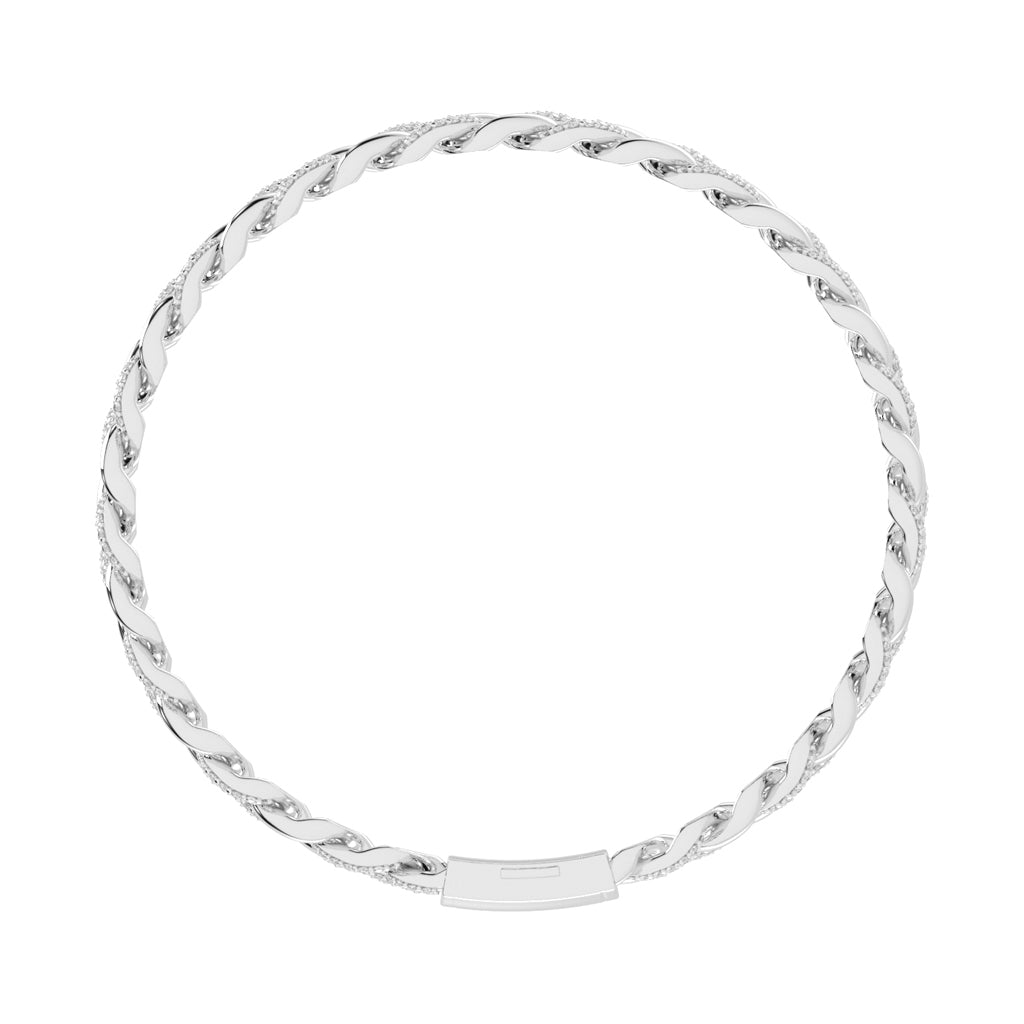 Lumire Elegance Mens Diamond Bracelet