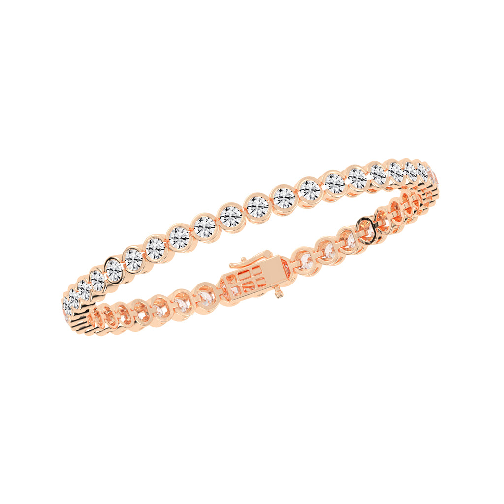 85Ct Round Shape Bracelet
