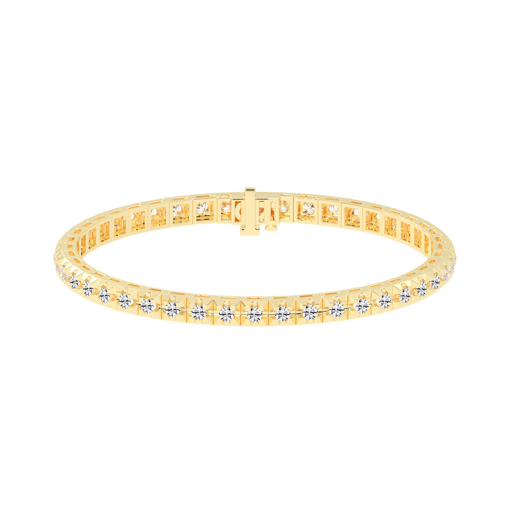 275Ct Round Shape Bracelet