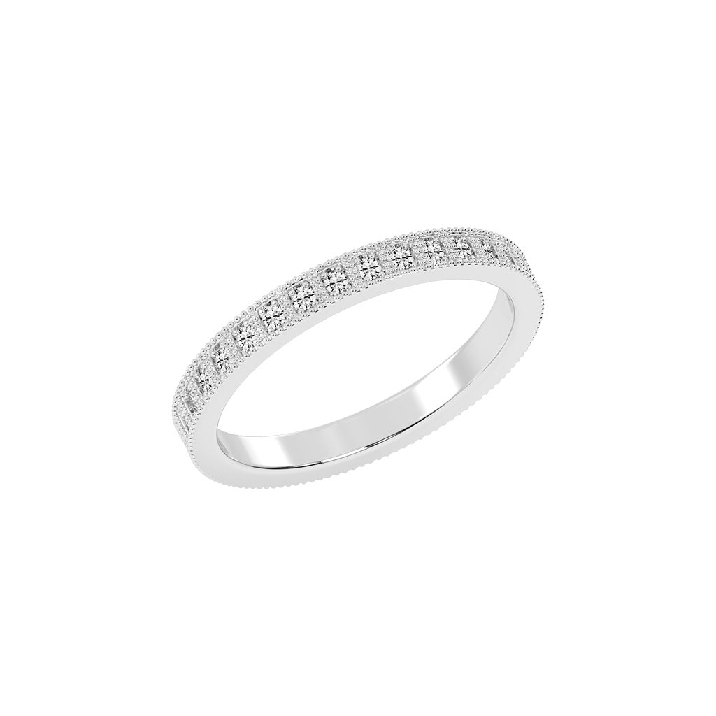 Mirada Round Brillant Cut Eternity Lab Diamond Ring