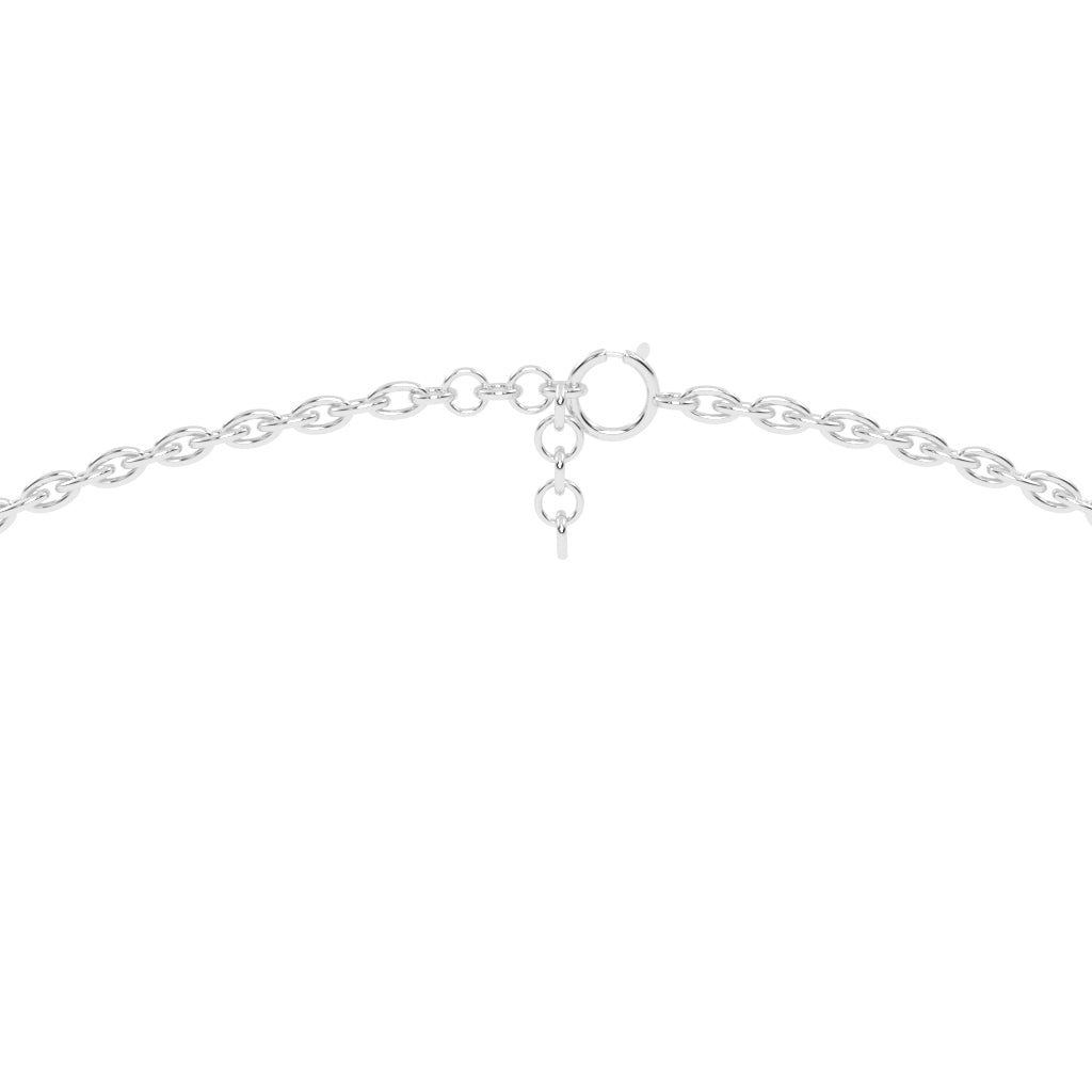 Aphra Snowflake Round Cut Fancy Lab Diamond Pendant