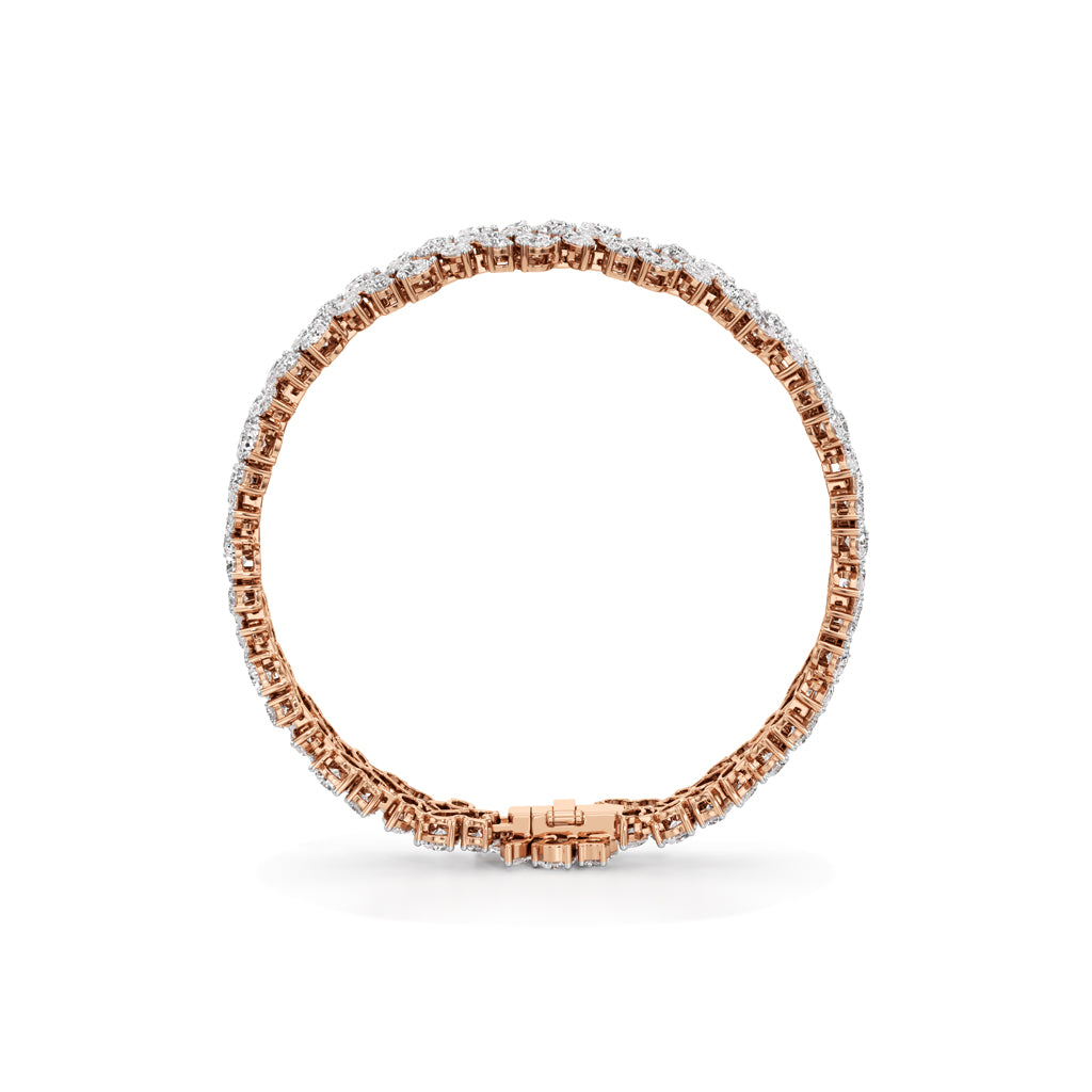 Odelia 2125Ct Alternative Setting Fancy Bracelet