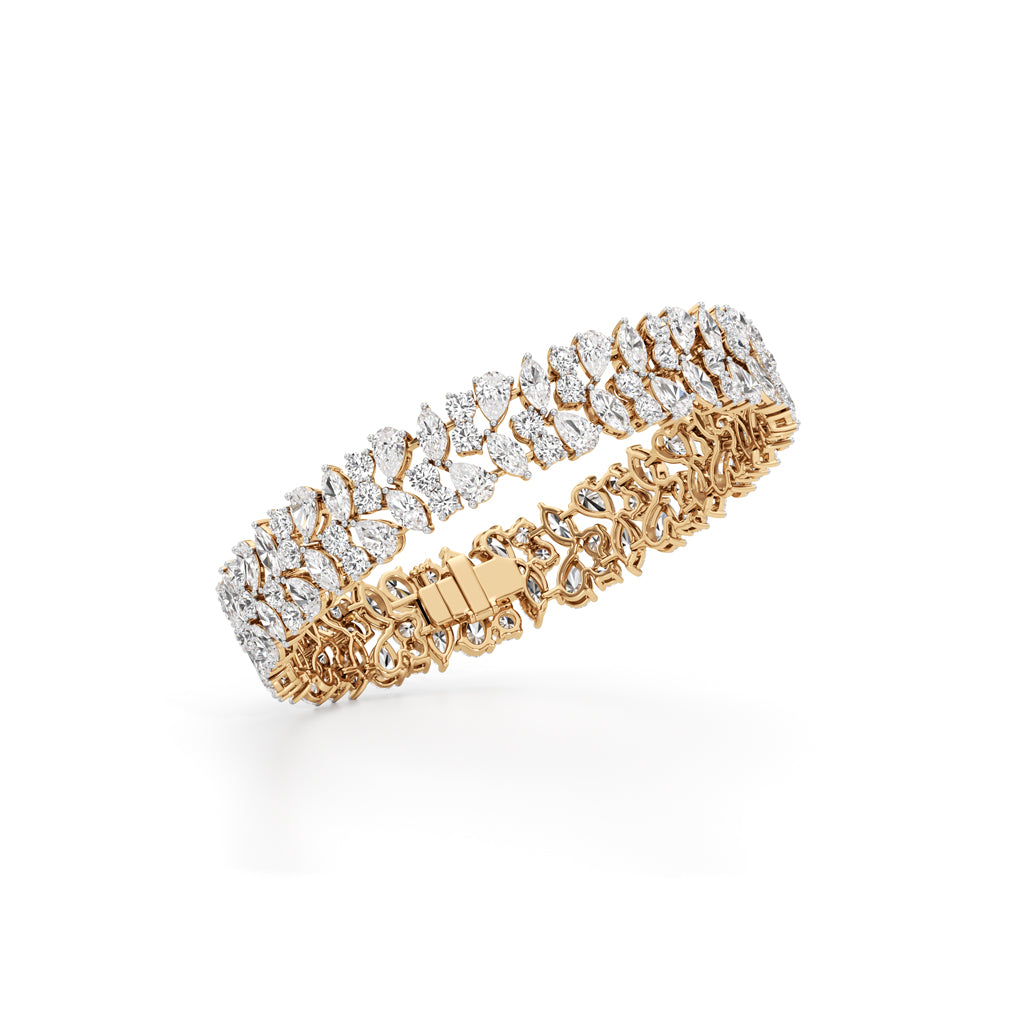 Odelia 2125Ct Alternative Setting Fancy Bracelet