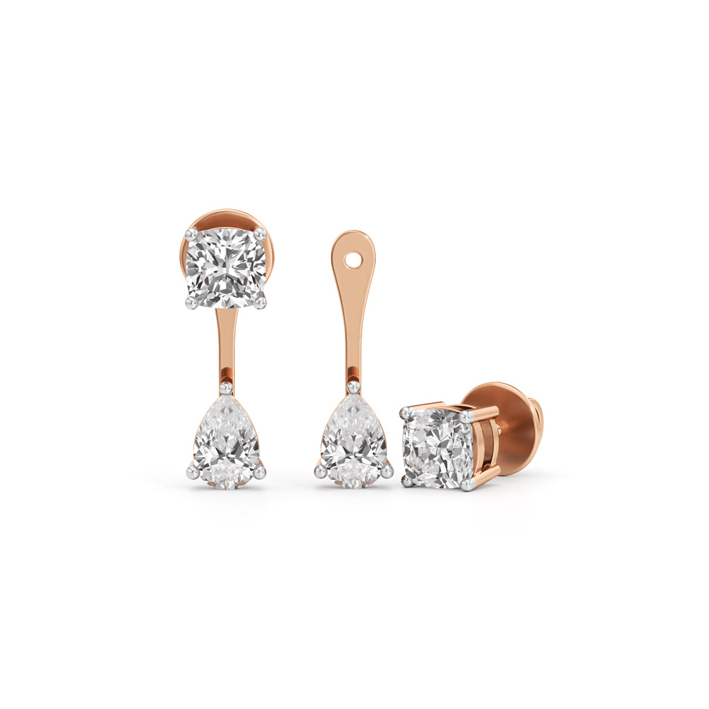 150Ct Pear Shape Fancy Stud