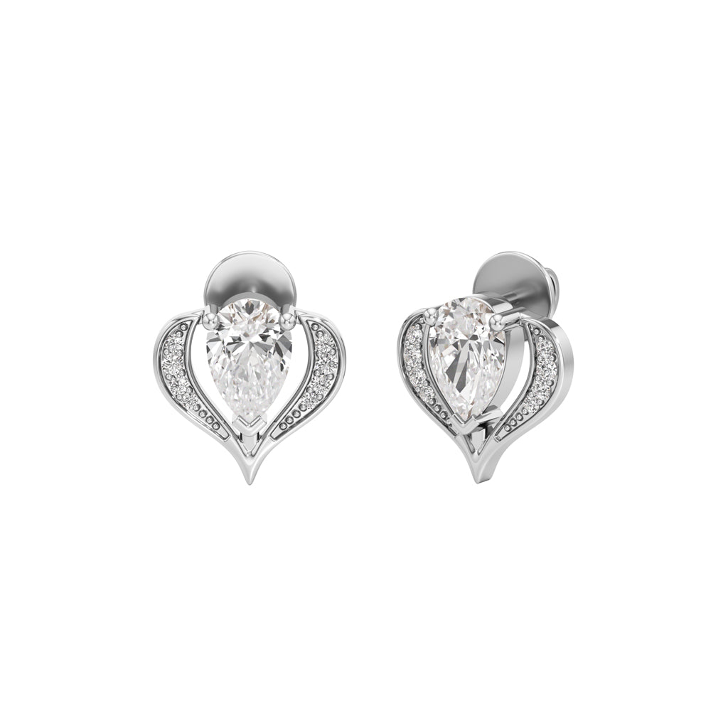 150Ct Pear Shape Fancy Studs
