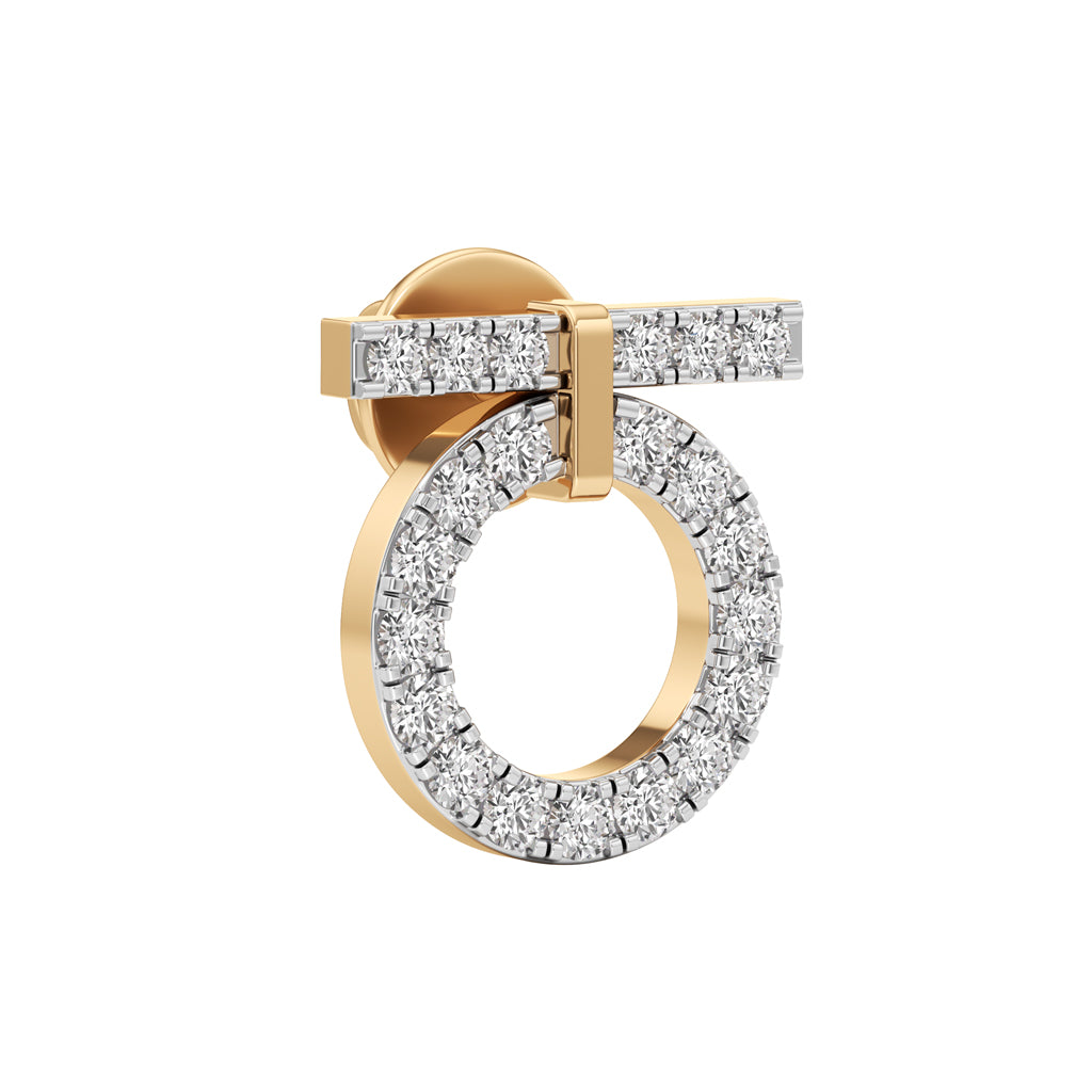 050Ct Round ShapeFancy Studs Earrings