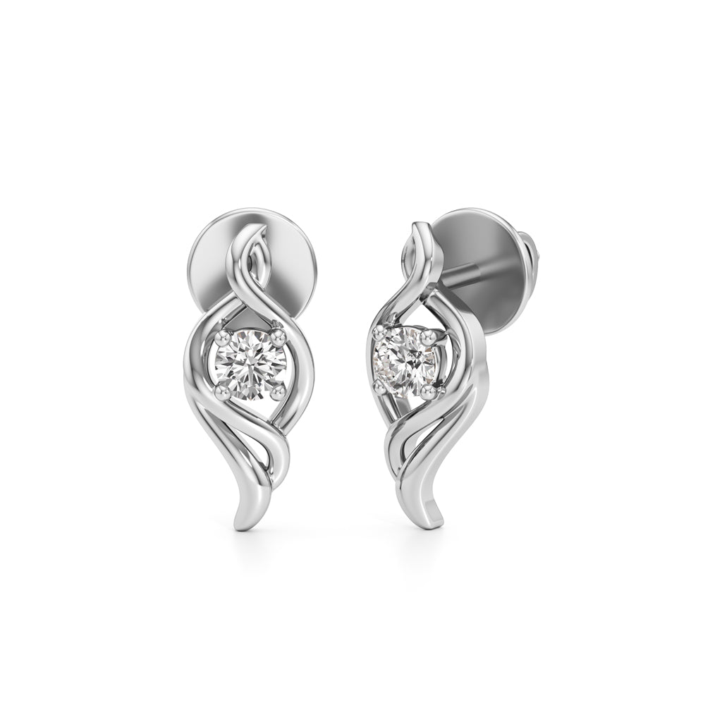 Celestial Spark Round Shape Delicate Earrings