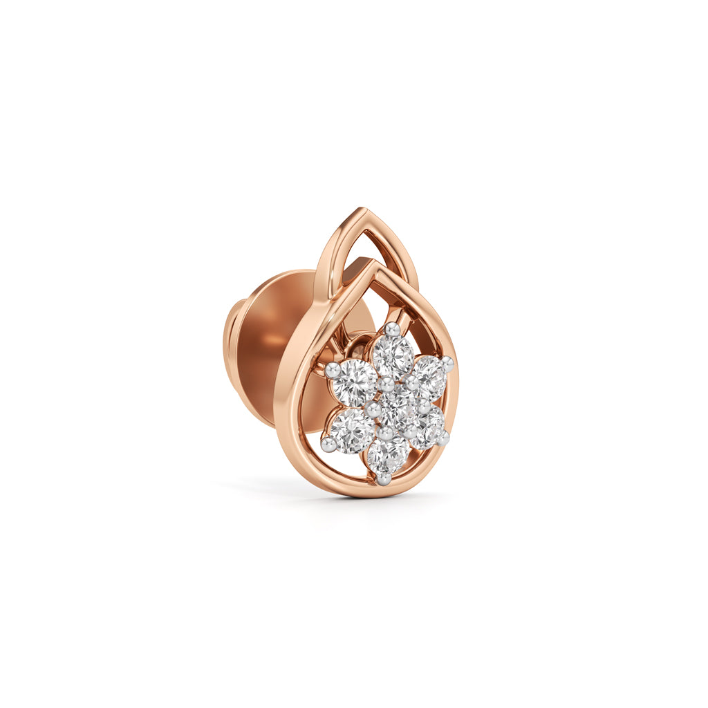 025Ct Round Cut Fancy Stud
