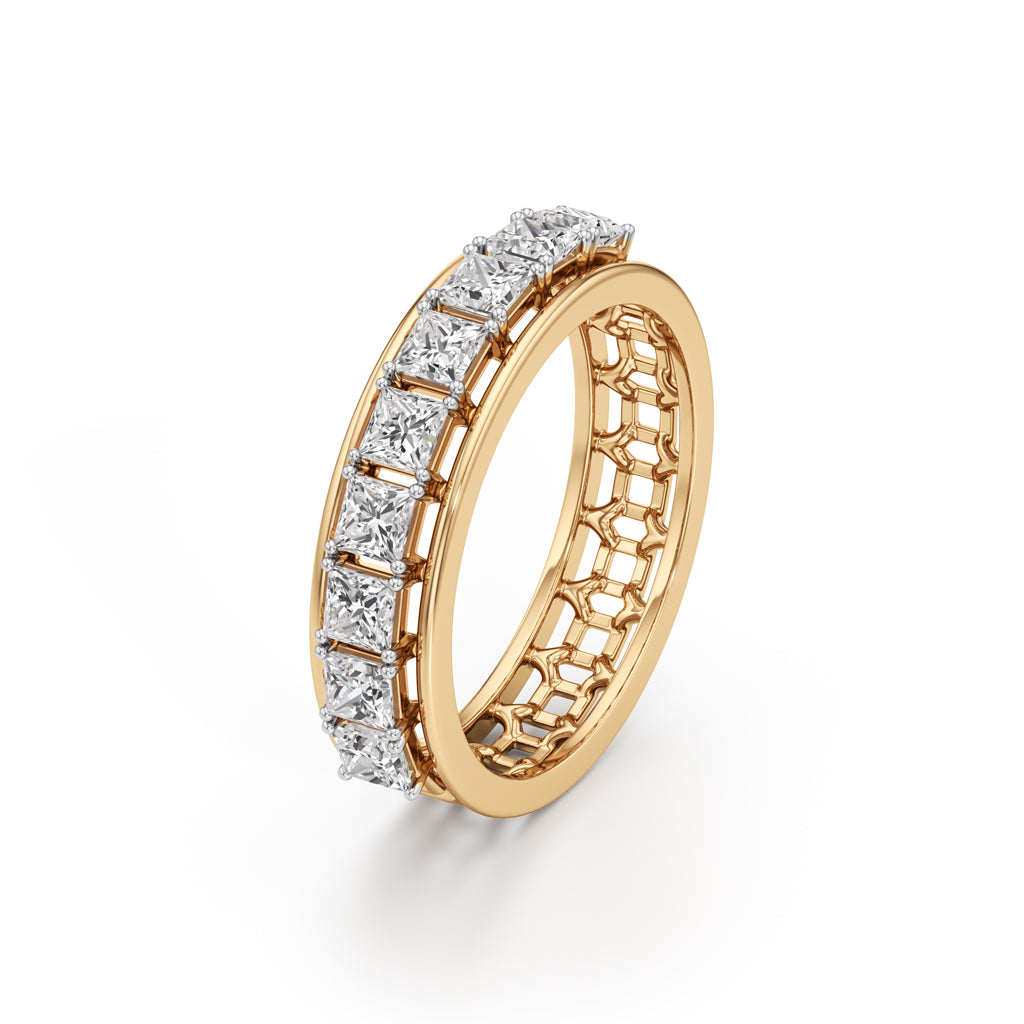 Regalia PrincessCut Diamond Eternity Band