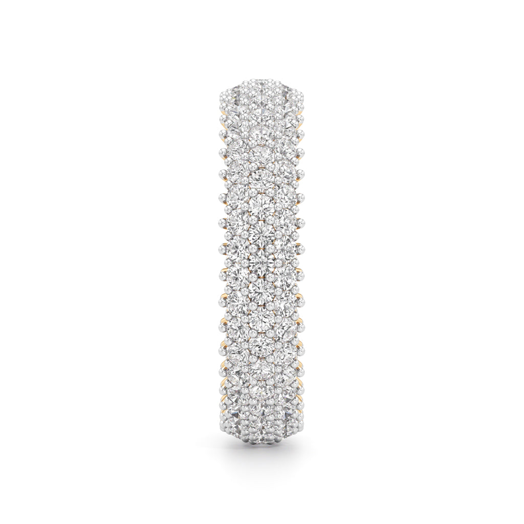 Wide Lumire Diamond Eternity Band