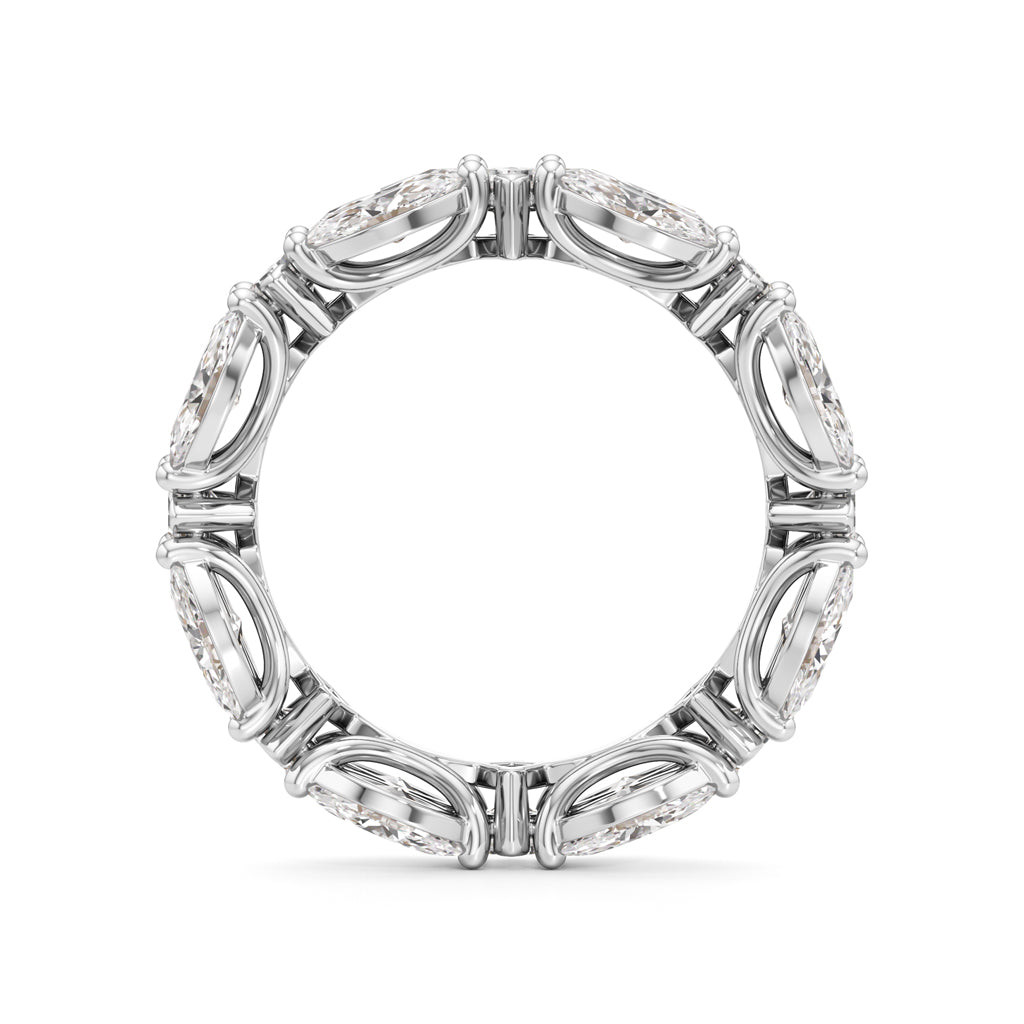 Marquise Princess Cut Diamond Shinelink Band