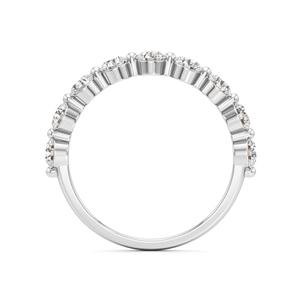 Classic SevenStone Diamond Band