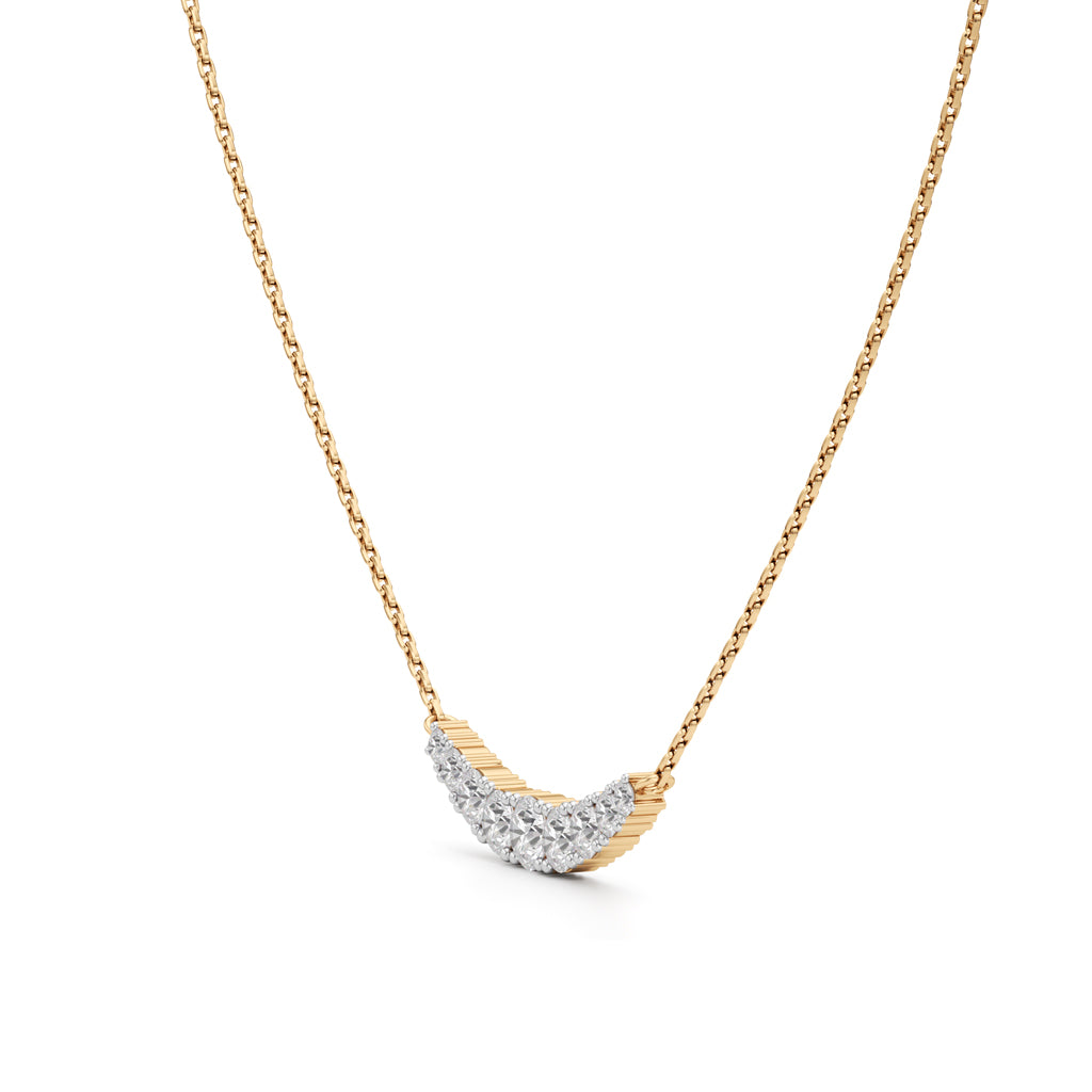 Nerissa Bar Round Cut Casual Pendant