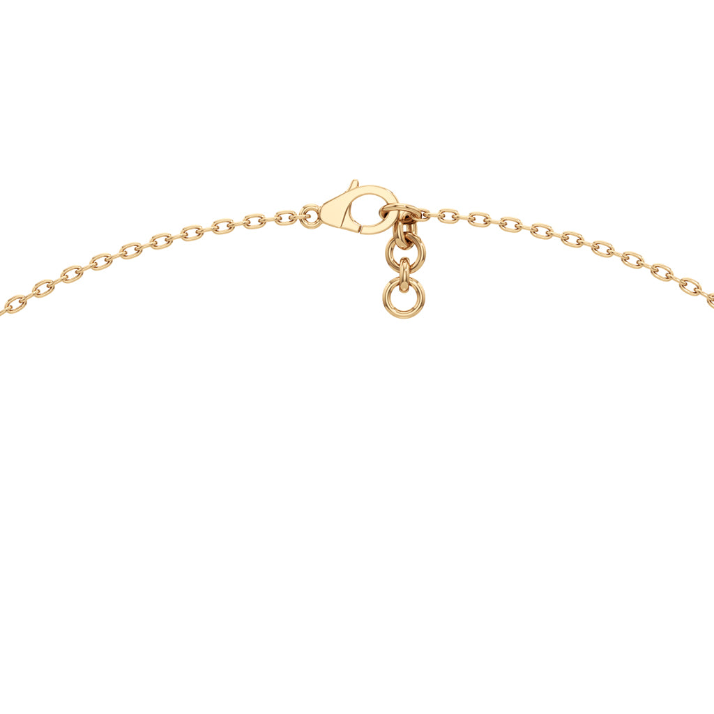 925 Silver 18k Gold Plated Contemporary Marquise Lab Grown Diamond Mangalsutra