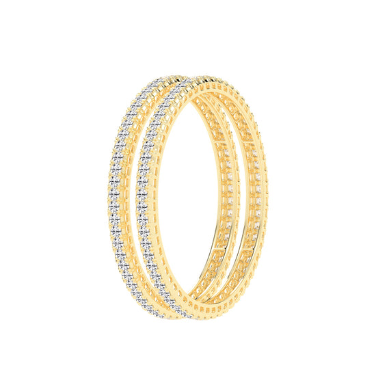 Celeste Diamond-Embellished Bangles