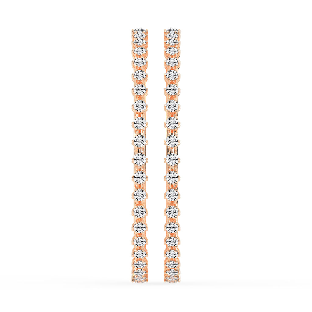 Aurora ProngSet Diamond Bangles