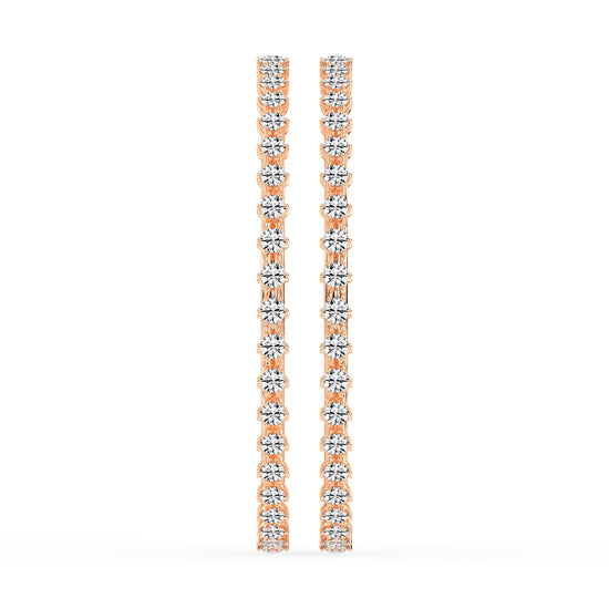 Aurora ProngSet Diamond Bangles