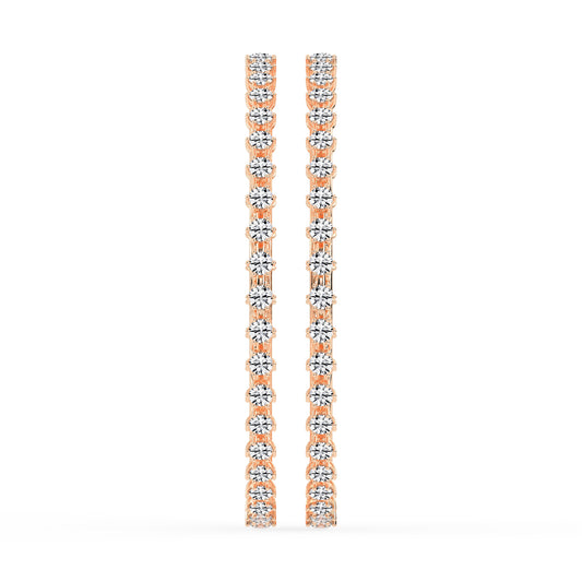 Aurora ProngSet Diamond Bangles