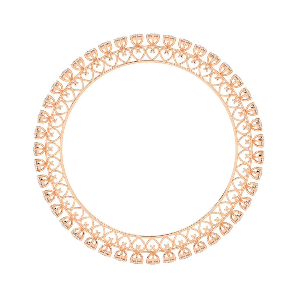 Aurora ProngSet Diamond Bangles