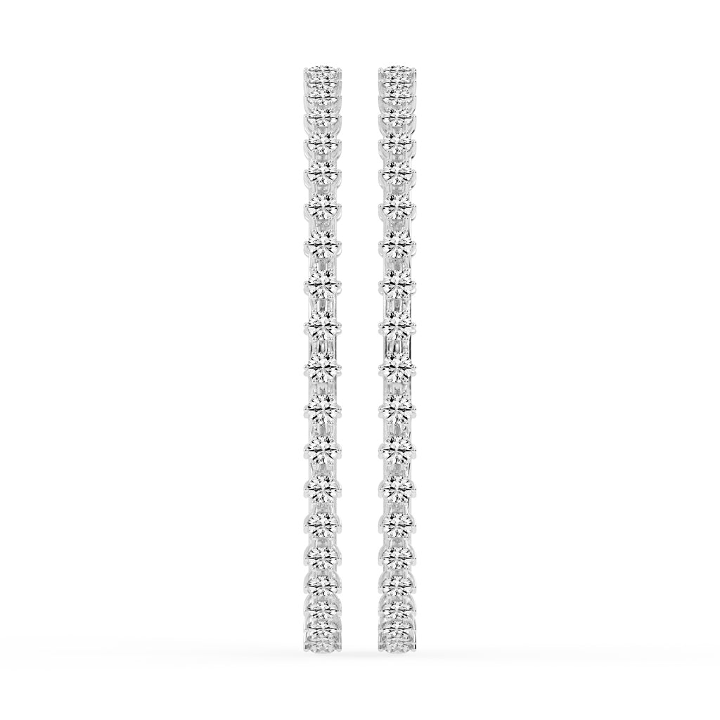 Aurora ProngSet Diamond Bangles