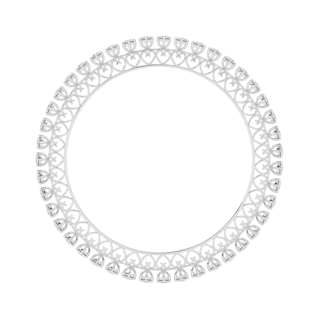 Aurora ProngSet Diamond Bangles