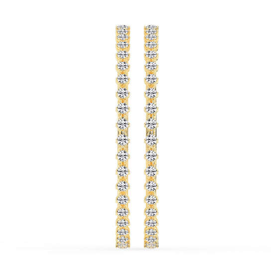 Aurora ProngSet Diamond Bangles