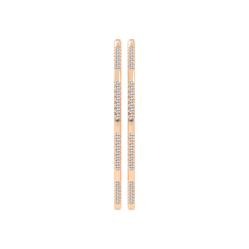 Contemporary Dual-Row Sparkling Bangle