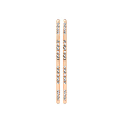 Contemporary Dual-Row Sparkling Bangle