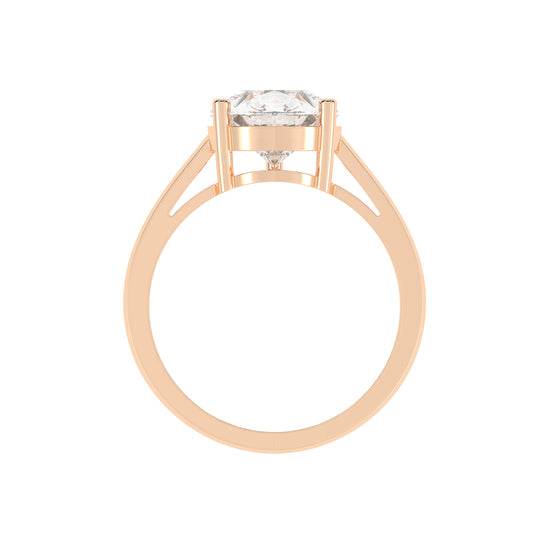 Elysia Pear Diamond Ring