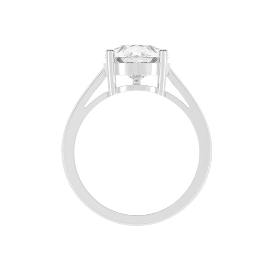 Elysia Pear Diamond Ring