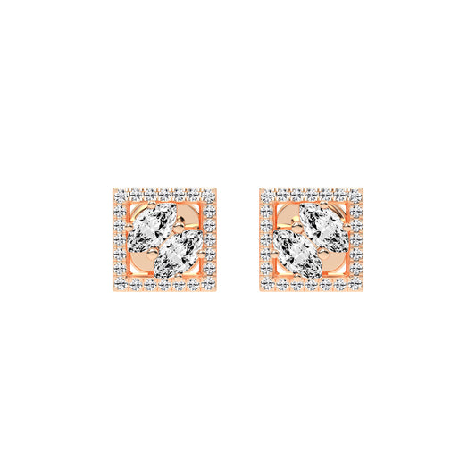 Marquise Sparkle Fancy Stud Earrings