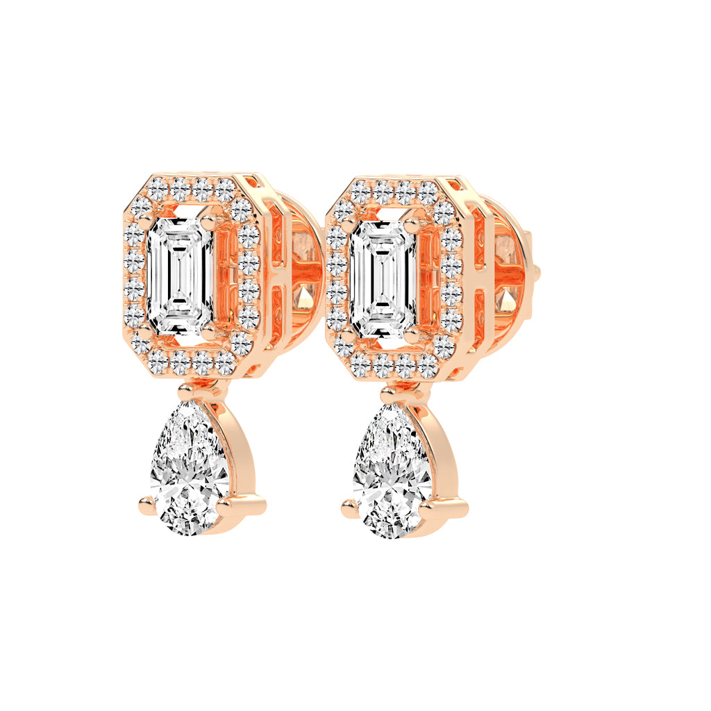 Duet Drop Dazzle Earrings