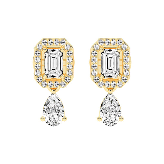 Duet Drop Dazzle Earrings