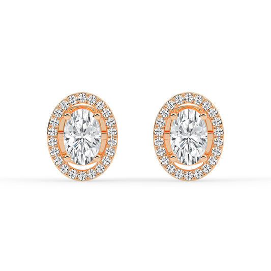 Seraphina Halo Studs