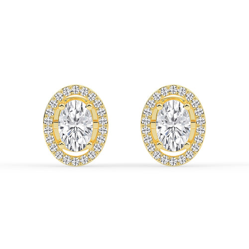 Seraphina Halo Studs