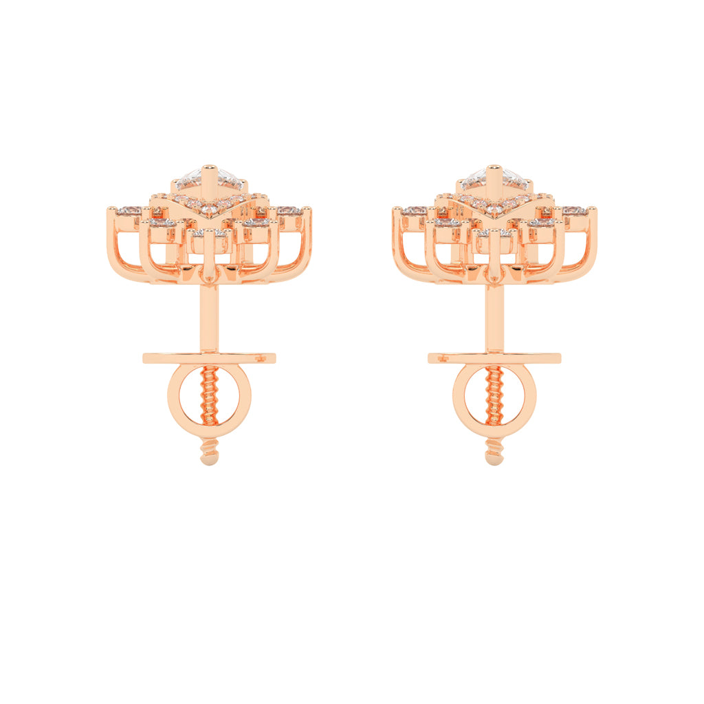 Aurora Drip â€“ Teardrop Cluster Earrings