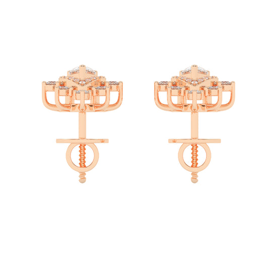 Aurora Drip â€“ Teardrop Cluster Earrings