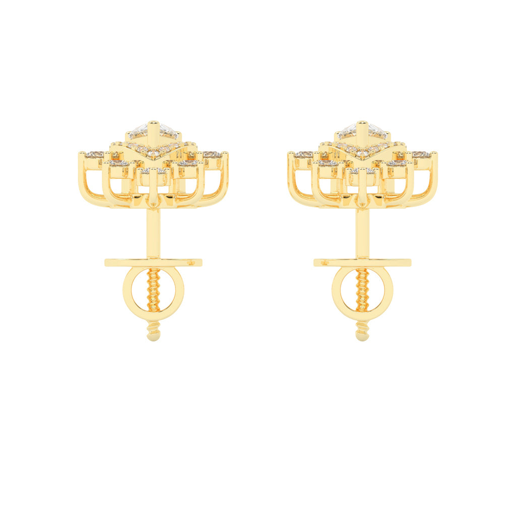 Aurora Drip â€“ Teardrop Cluster Earrings